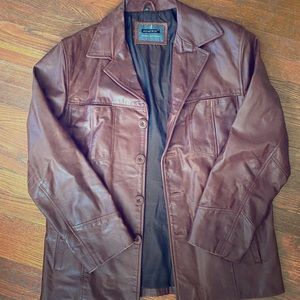 Vintage Brown Genuine Leather Jacket